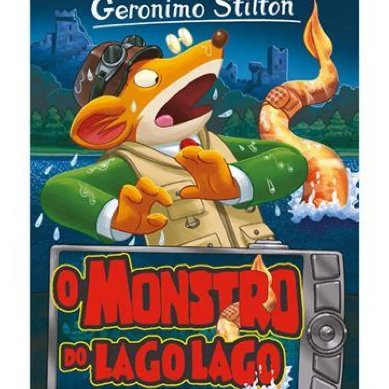 Presença Coleções Juvenis > O Monstro do Lago Lago de Geronimo Stilton