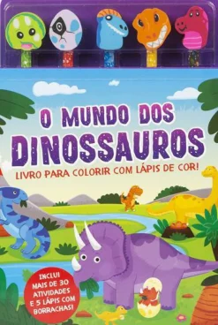 Porto Editora Atividades > O Mundo dos Dinossauros - Livro para Colorir com Lápis de Cor!