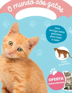 Outlet Livros Mch O Mundo dos Gatos - Minha Malinha