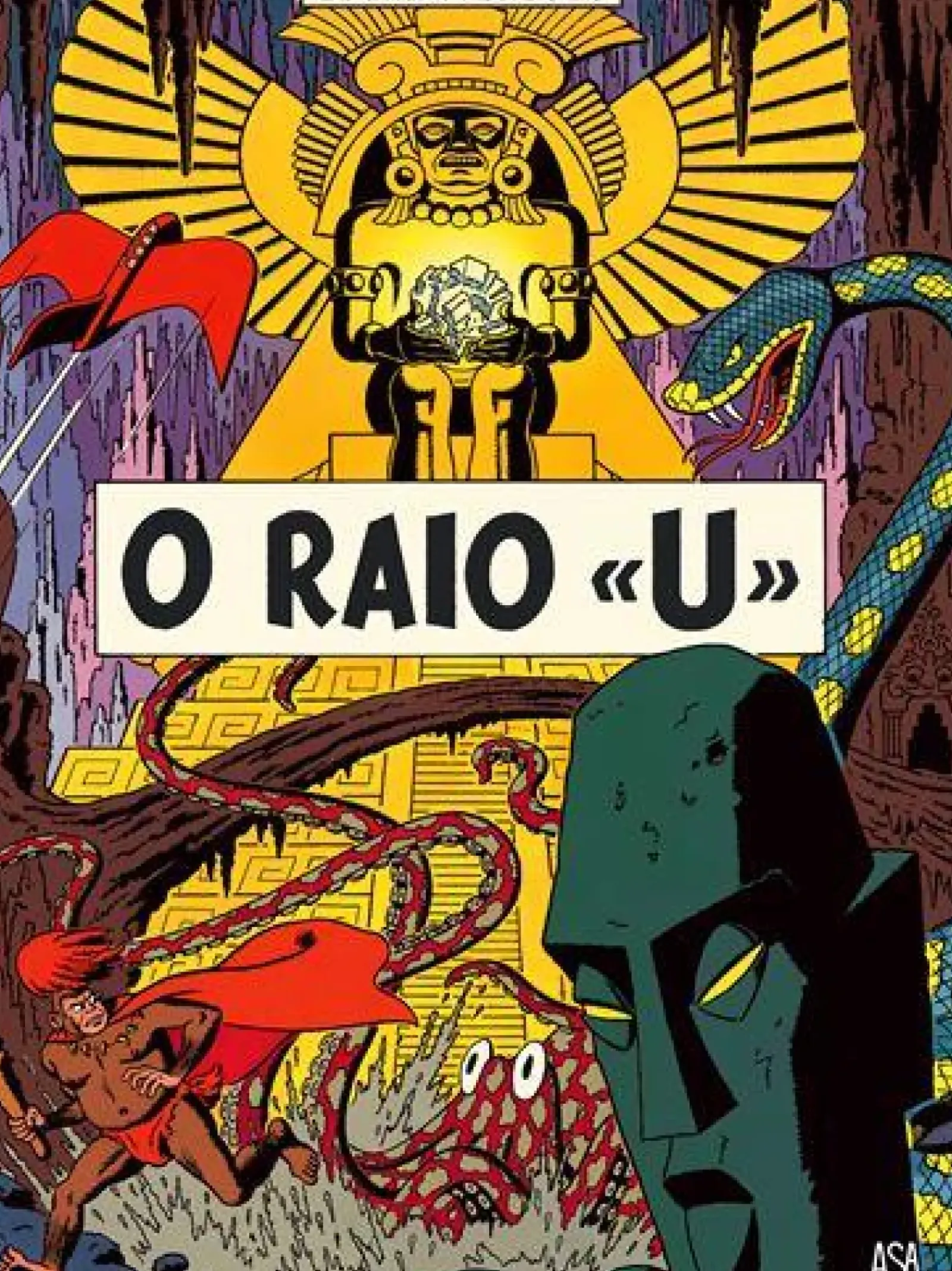 Asa Banda Desenhada E Novelas Gráficas > O Raio U de Edgar P. Jacobs