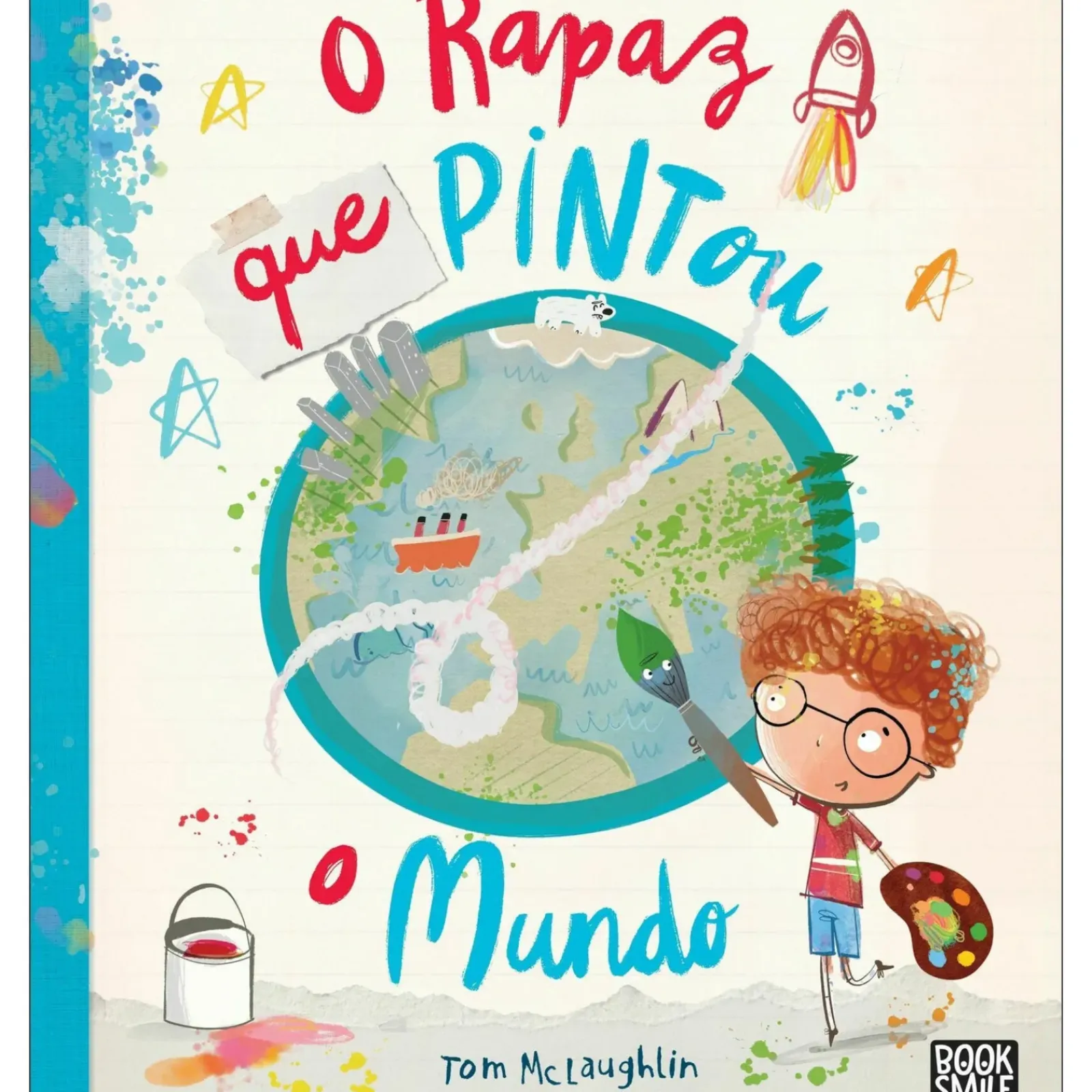 Clearance Booksmile O Rapaz que Pintou o Mundo de Tom McLaughlin