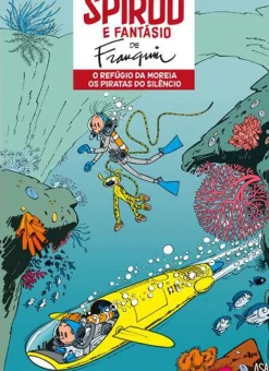 Edições Asa Banda Desenhada E Novelas Gráficas > O Refúgio da Moreia | os Piratas do Silêncio de André Franquin - Spirou e Fantásio N.º 4
