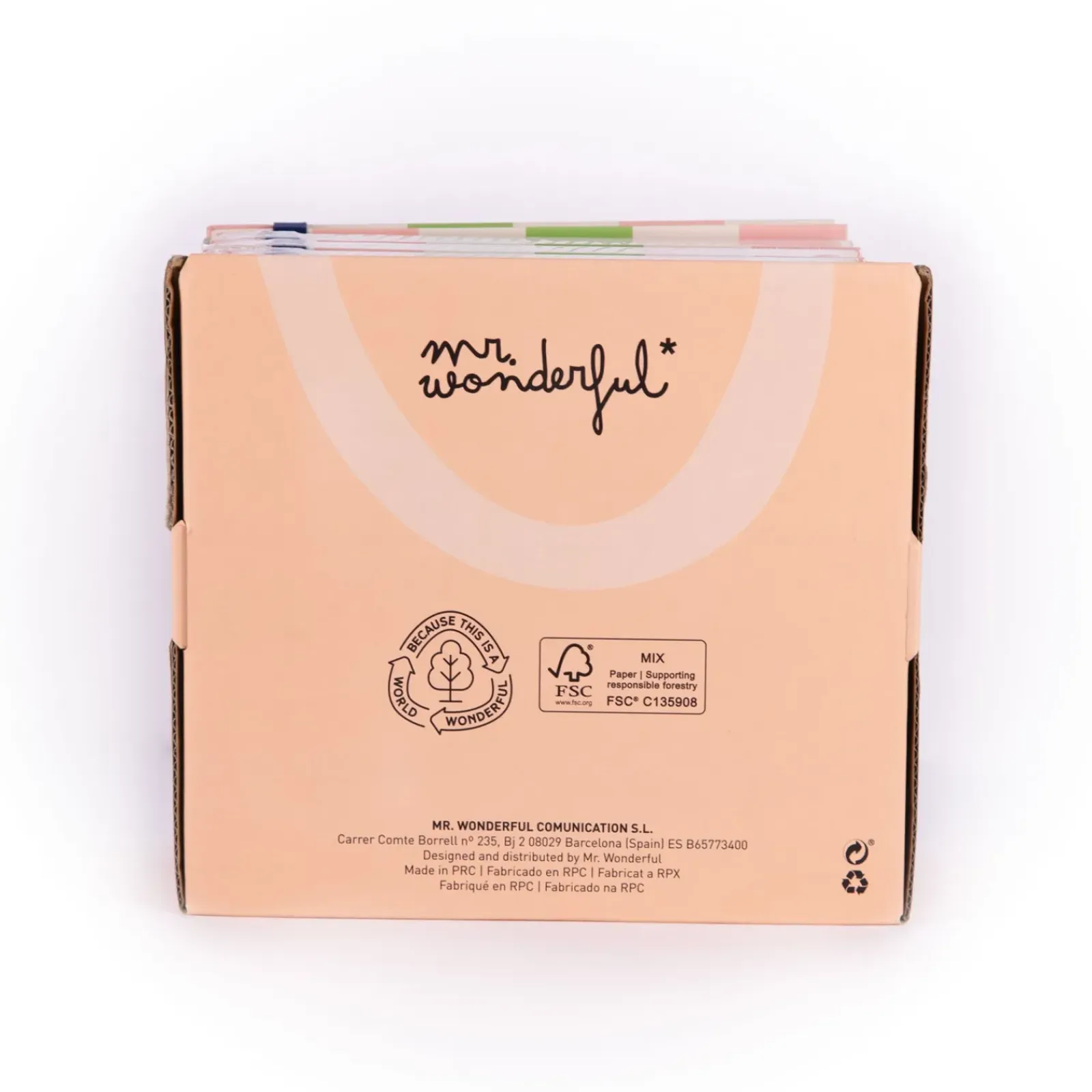 New Mr Wonderfull Organizador Estudo - 20 Valores