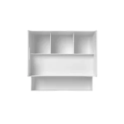 Litem Organização De Escritório > Organizador Secretária Combo Desk Branco Sysmax