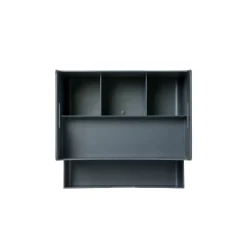Outlet Litem Organizador Secretária Combo Desk Azul Sysmax