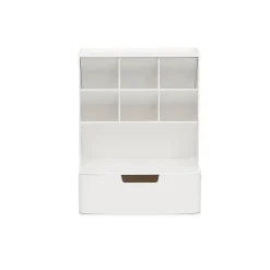 Outlet Litem Organizador Secretária Vertical Branco Sysmax
