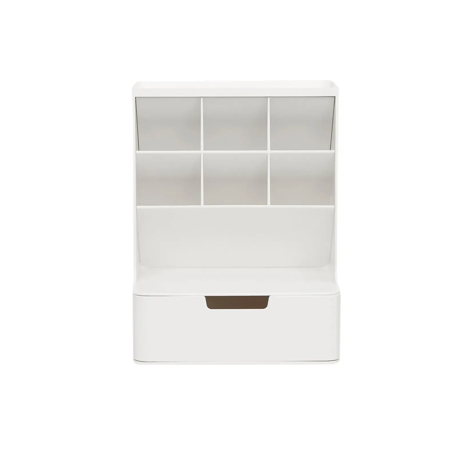 Outlet Litem Organizador Secretária Vertical Branco Sysmax