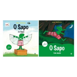 Zero A Oito Literatura Infantil > O Sapo é o Sapo | o Sapo Tem Medo de Max Velthuijs