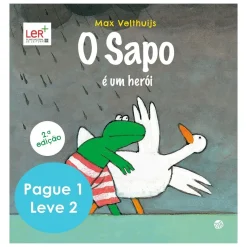 Zero A Oito Literatura Infantil > O Sapo é um Herói | o Sapo Está Triste de Max Velthuijs