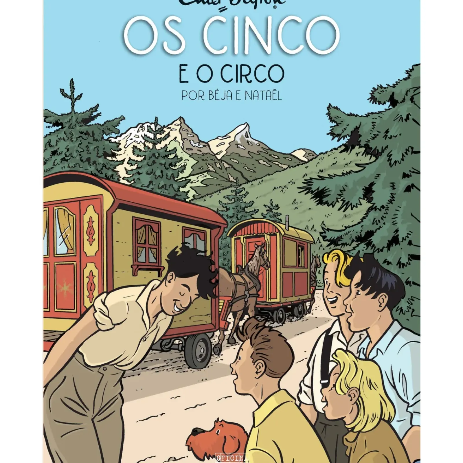 Best Oficina Livro Os Cinco em BD Nº 6 - os Cinco e o Circo de Enid Blyton