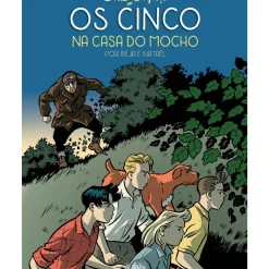 Oficina Livro Banda Desenhada E Novelas Gráficas > Os Cinco em BD Nº 5 - os Cinco na Casa do Mocho de Enid Blyton