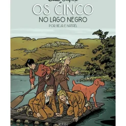 Oficina Livro Banda Desenhada E Novelas Gráficas > Os Cinco no Lago Negro de Enid Blyton