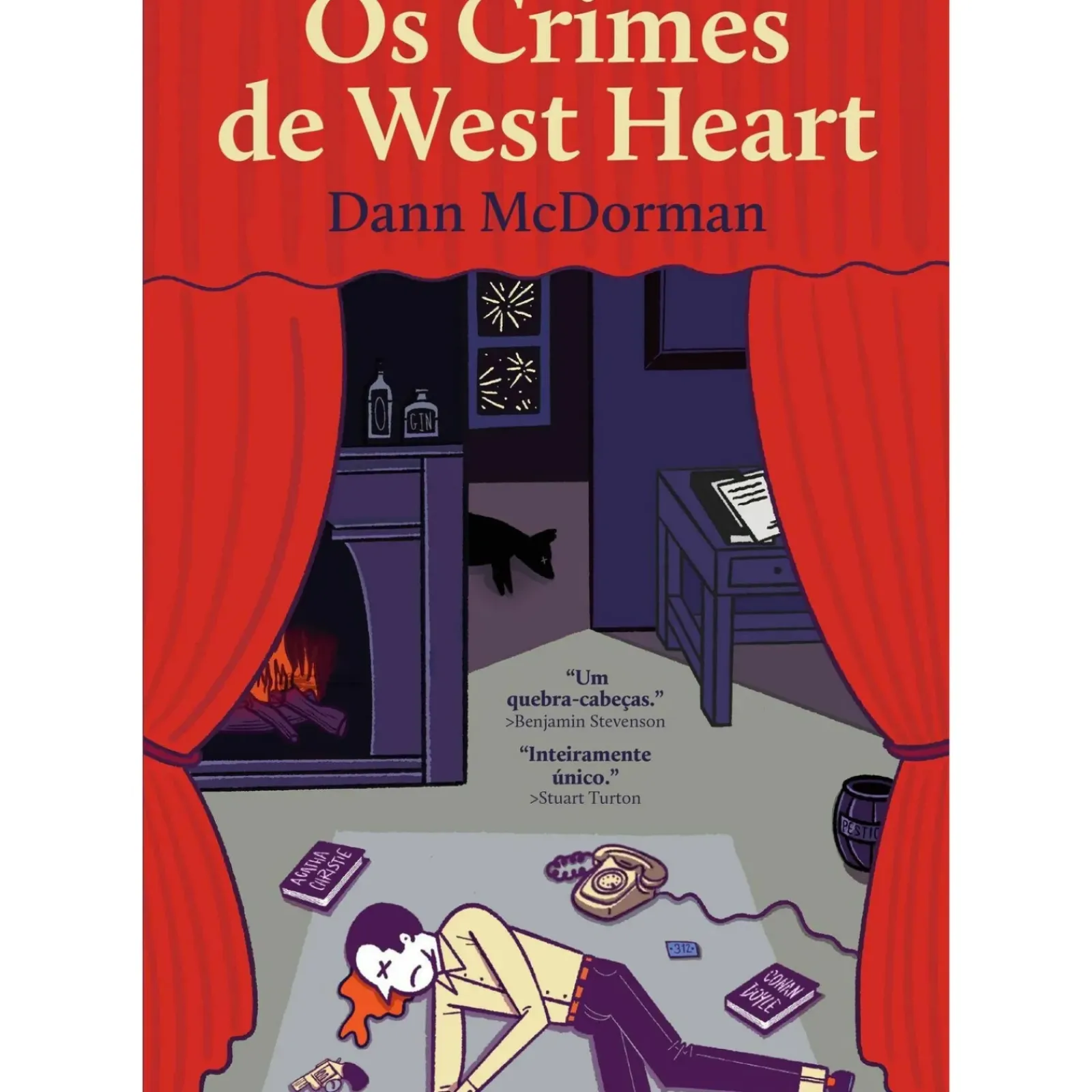 Hot Lua De Papel Os Crimes de West Heart de Dann McDorman