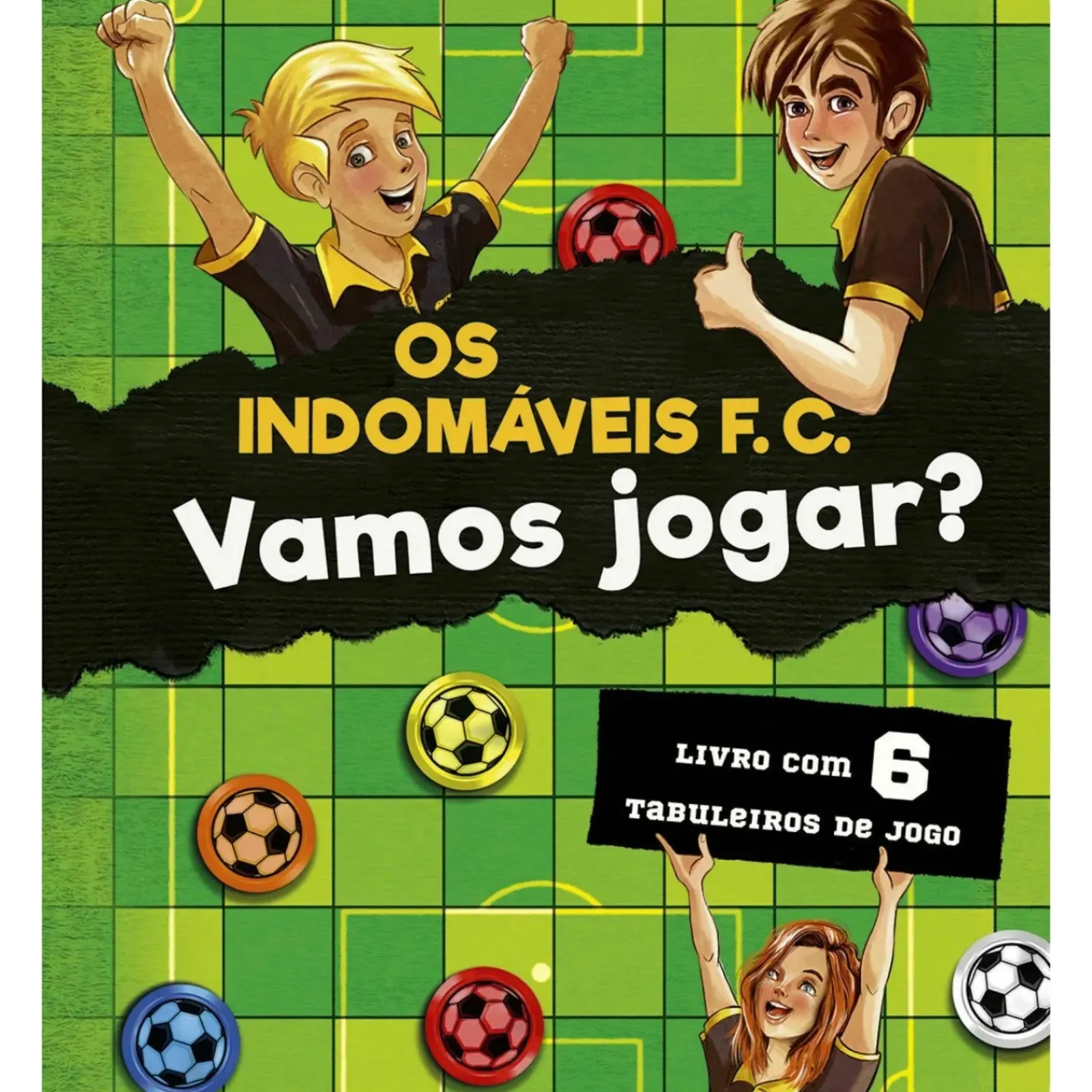 Clearance Porto Editora Os Indomáveis F.C - Vamos Jogar? de Álvaro Magalhães