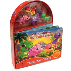 Dom Quixote Literatura Infantil > Os Juniores do Jurássico - Vamos Ver o Vulcão