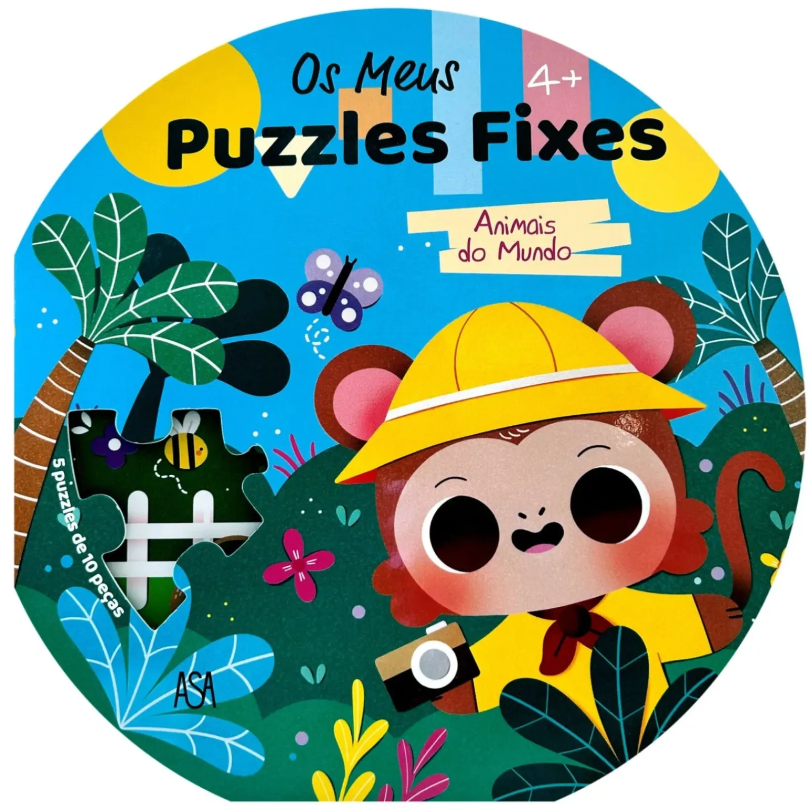 Sale Asa Os Meus Puzzles Fixes - Animais do Mundo de Hemma