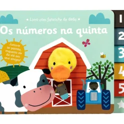 Porto Editora Atividades > Os Números na Quinta - Livro com Fantoche de Dedo