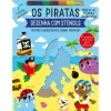 Hot Booksmile Os Piratas - Desenha com Stencils de Elizabeth Golding