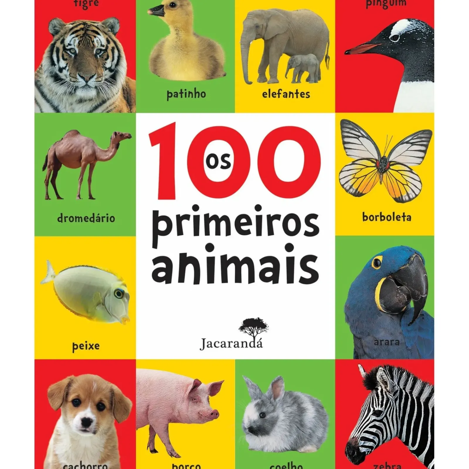 Hot Jacarandá Os 100 Primeiros Animais de Roger Priddy