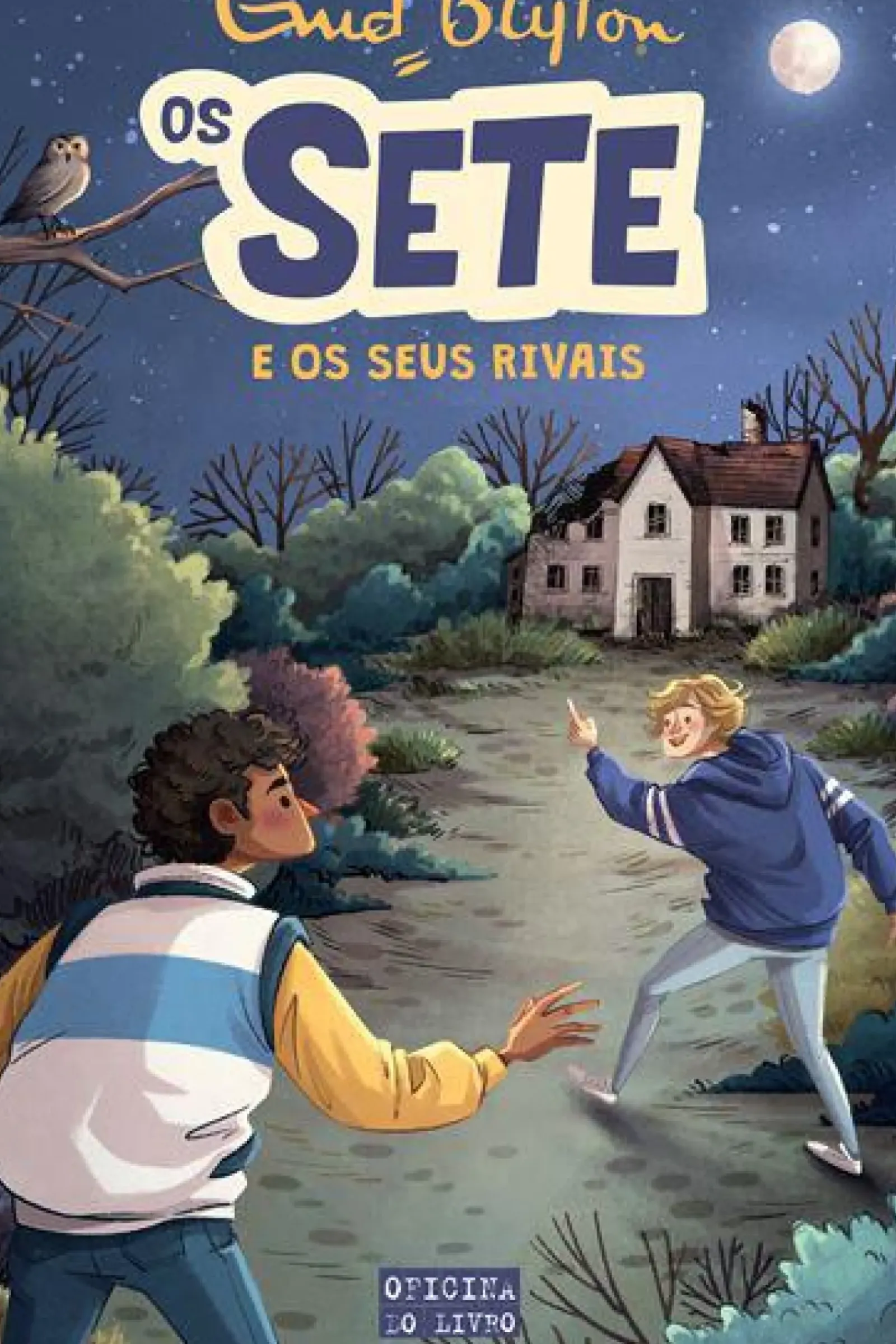 Oficina Do Livro Os Sete e os seus Rivais de Enid Blyton - Os Sete - Volume 4