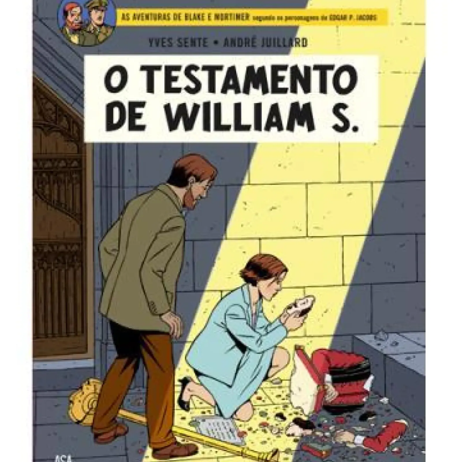 Asa O Testamento de William S. de André Juillard e Yves Sente - Blake e Mortimer N.º 24