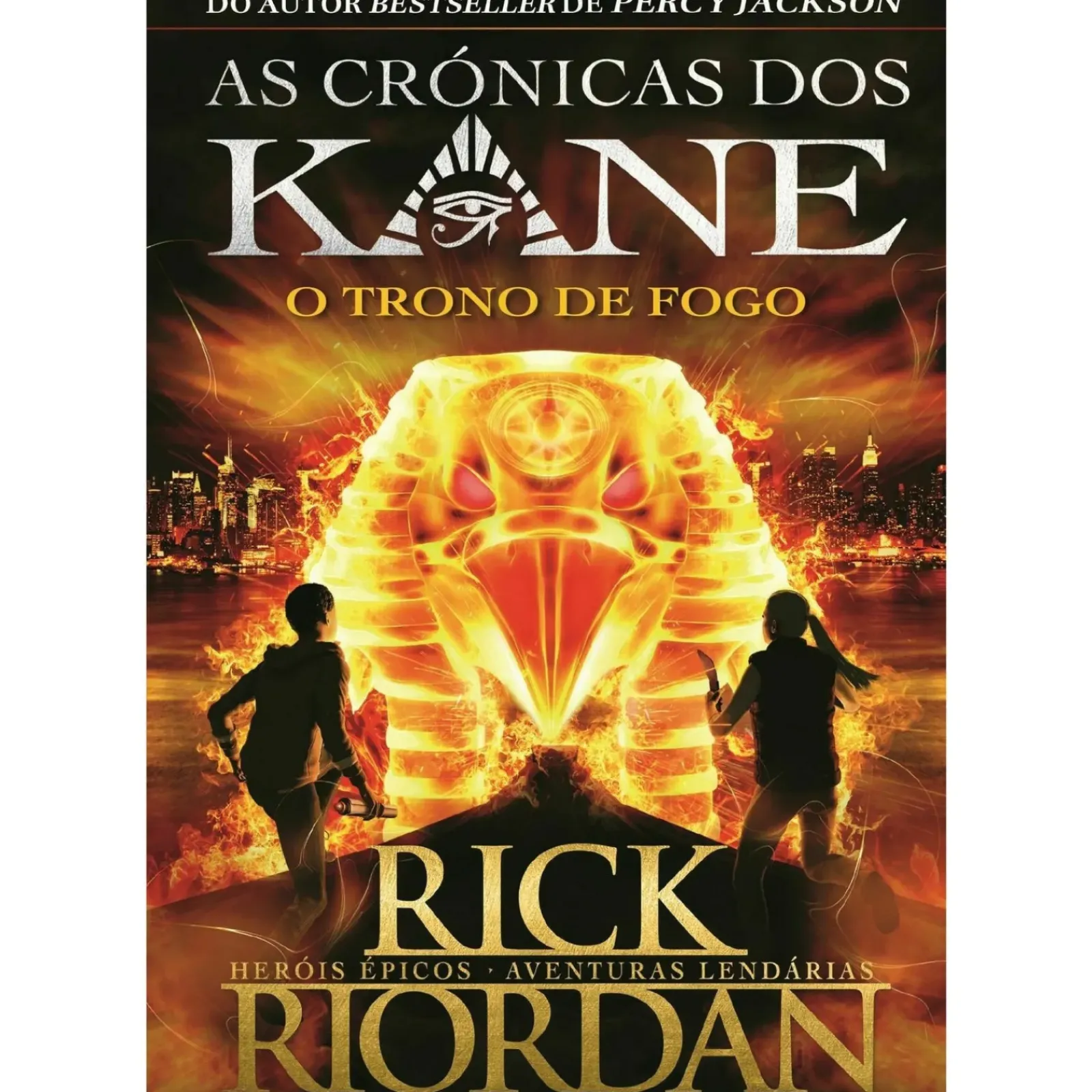 Clearance Booksmile O Trono de Fogo de Rick Riordan