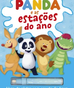 Clearance Porto Editora Panda e as Estações do Ano - Livro de Pintar com Caneta de Água