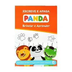Hot Zero A Oito Panda-Escreve e Apaga:Caixa com 4 Minilivros e Oferta de Caneta Especial de
