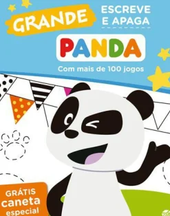 Clearance Zero A Oito Panda - Escreve e Apaga - Livro de Atividades com Oferta de Caneta Especial