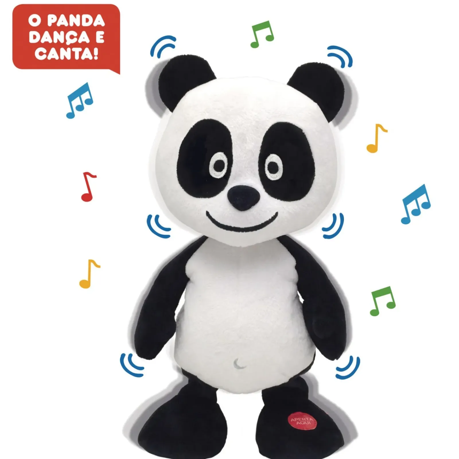 Panda Didáticos > - Peluche Dança Comigo