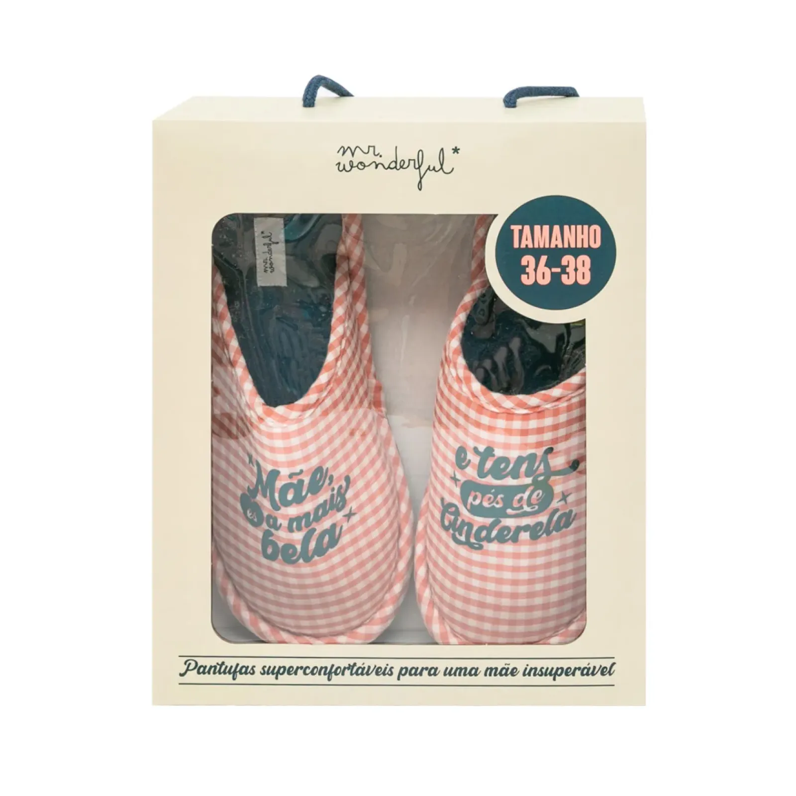 Mr. Wonderful Acessórios De Decoração > Pantufas T36-38 - Mãe, És A Mais Bela