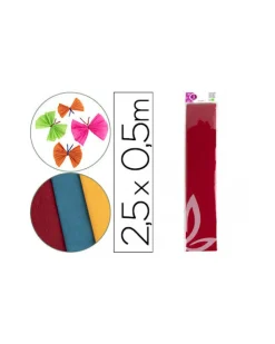 Liderpapel Papéis Especiais > Papel Crepe 50* Vermelho