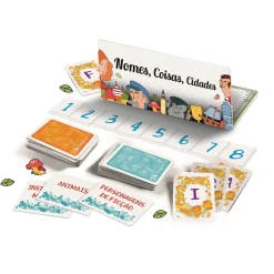 Outlet Clementoni Party Games - Nomes, Coisas, Cidades