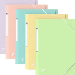 Oxford Capas E Classificadores > Pasta A4+ com Elástico Urban Pastel (artigo sortido)