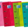 Oxford Pastas De Arquivo E Recargas > Pasta A4 Lombada Estreita com Elástico e 100 Folhas (artigo sortido)