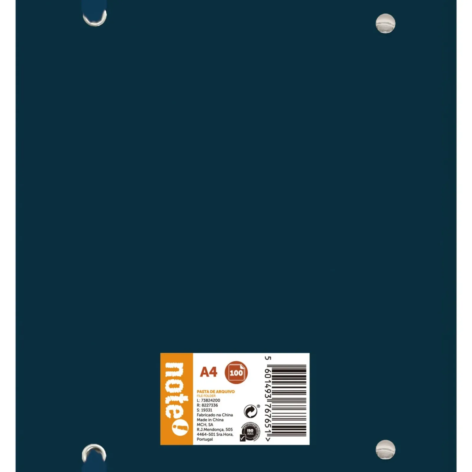 New Note! Pasta Arquivo A4 Com Recarga 100 Folhas 100G Colors Note