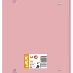 Note! Pastas De Arquivo E Recargas > Pasta Arquivo A4 Com Recarga 100 Folhas 100G Pastel Note