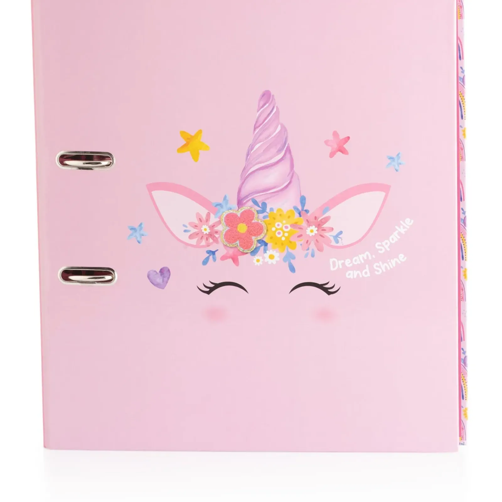 Hot Note! Pasta Arquivo A4 Lilás Unicorn