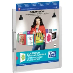 Discount Oxford Pasta de Arquivo A4 Lombada Estreita Personalizável