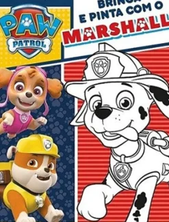 Penguin Atividades > Patrulha Pata - Brinca e Pinta com o Marshall
