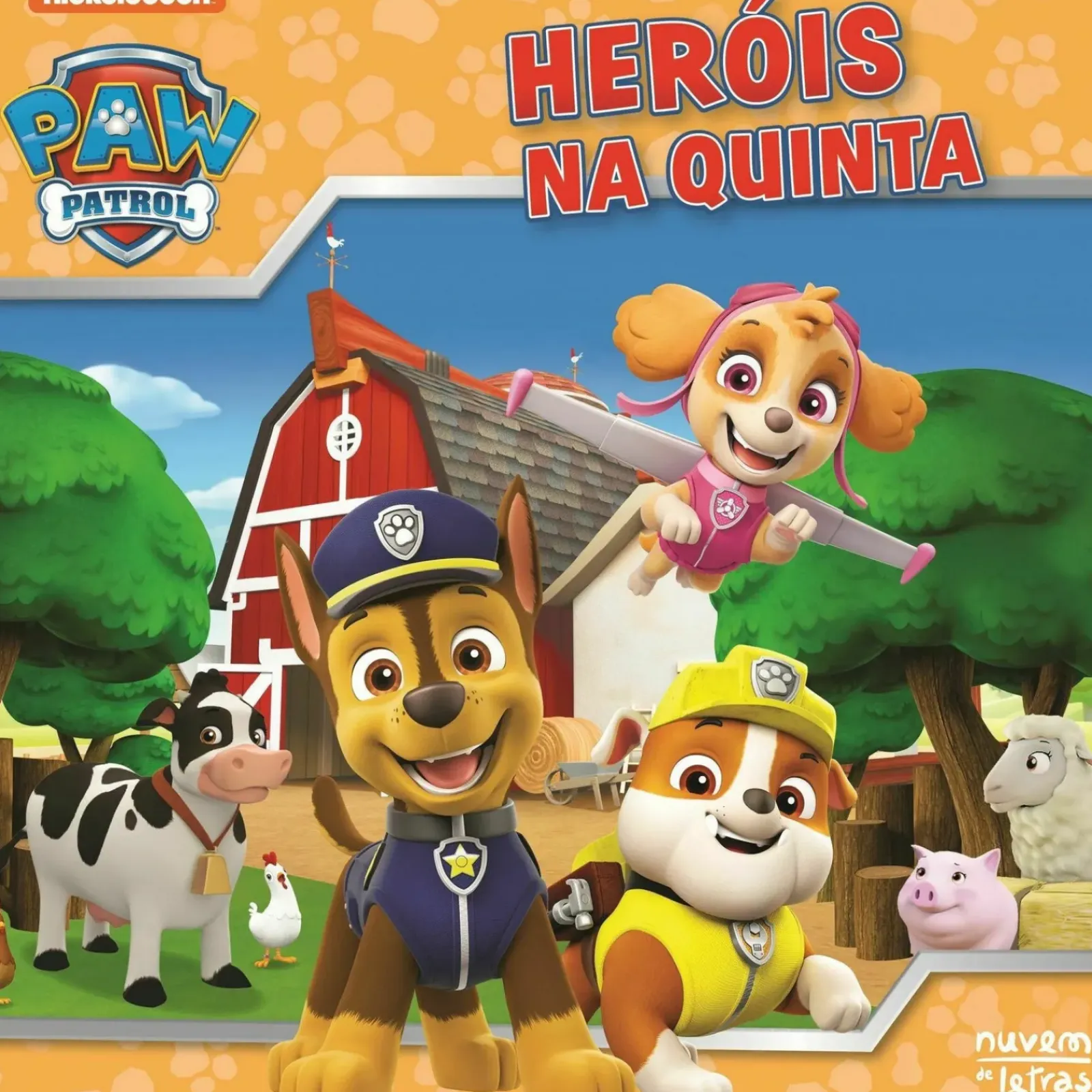 Nuvem De Letras Coleções Infantis > Patrulha Pata - Heróis na Quinta