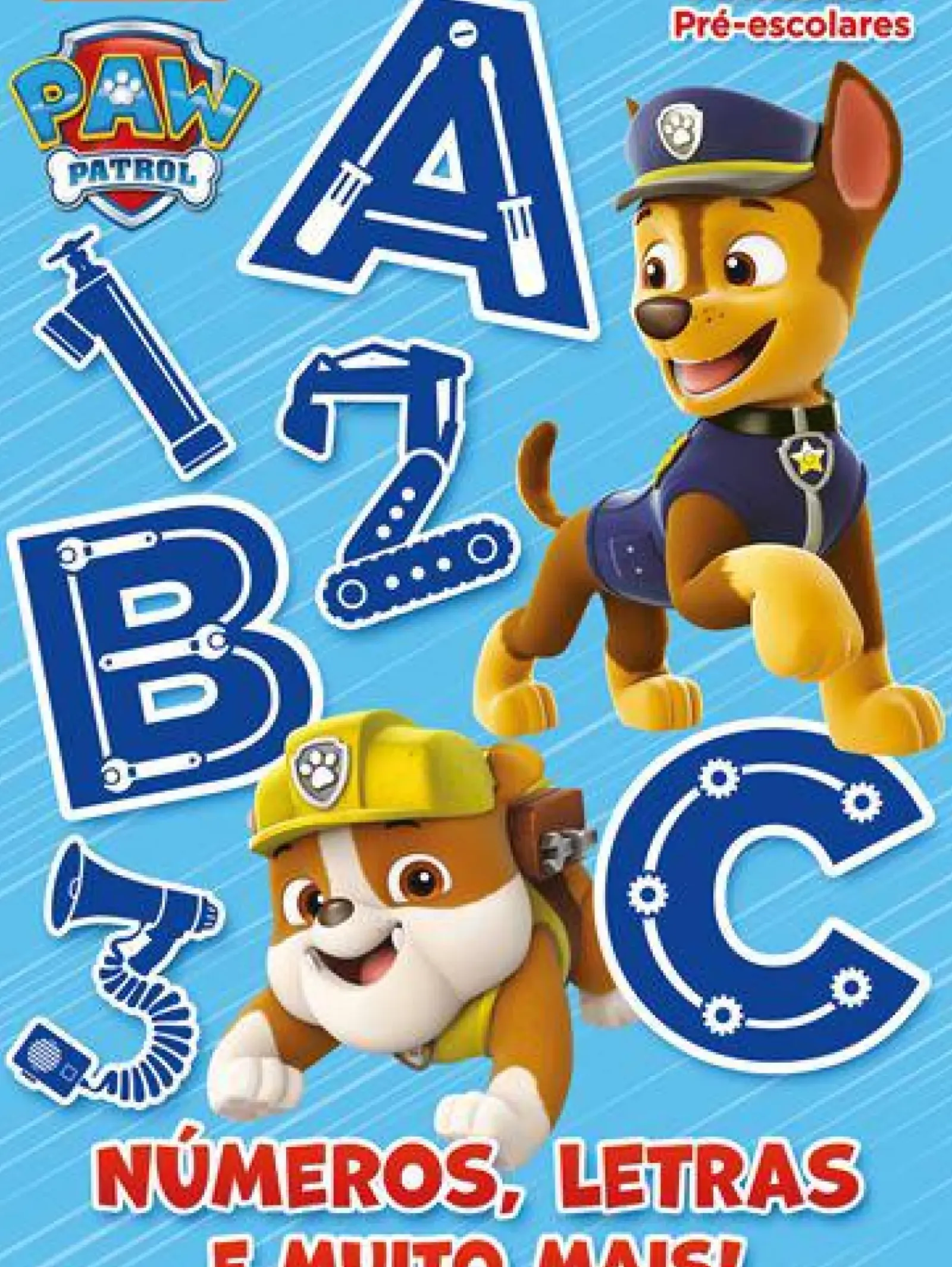 Nuvem De Letras Patrulha Pata - Números, Letras e Muito Mais!