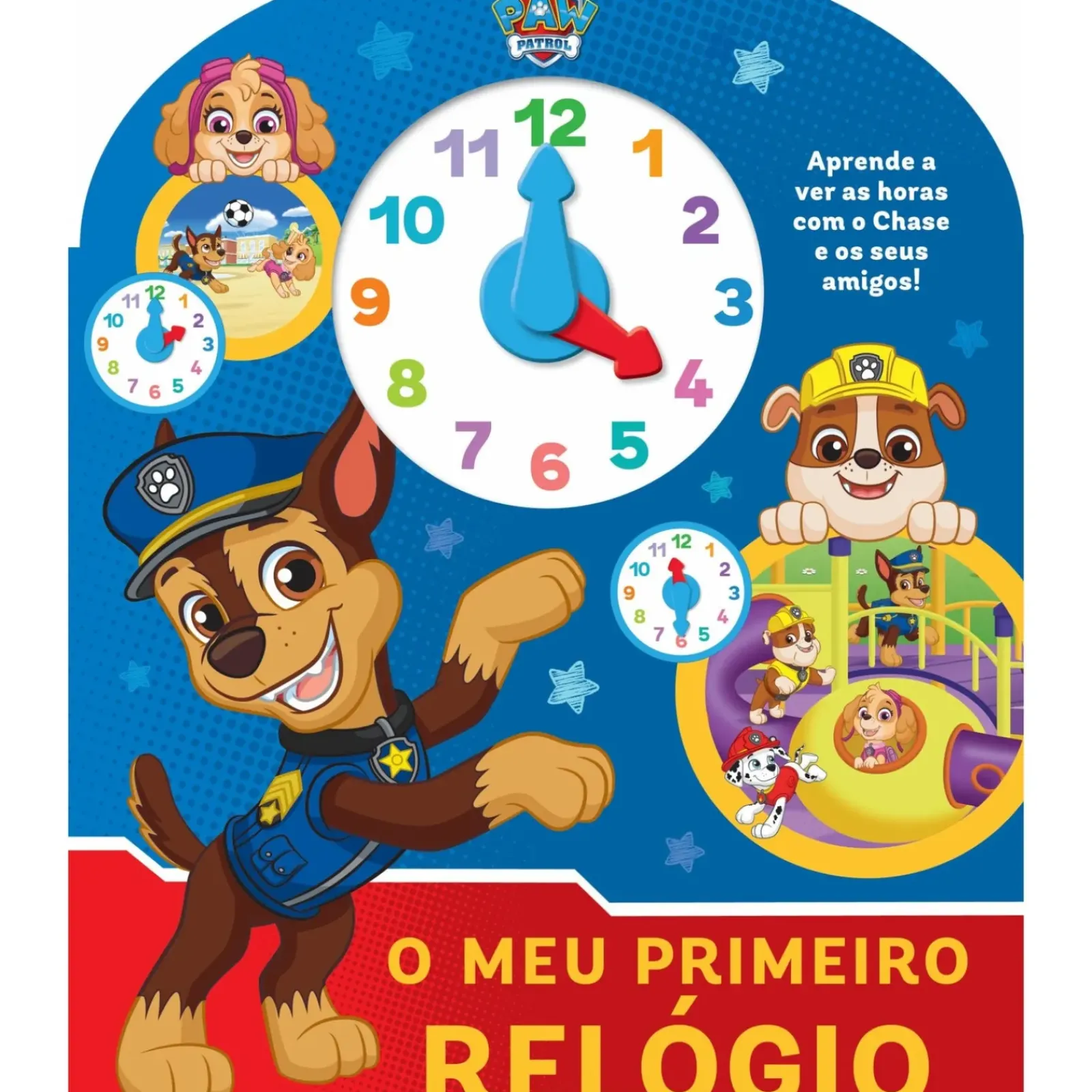 Clearance Nuvem De Letras Patrulha Pata - o Meu Primeiro Relógio de Nickelodeon