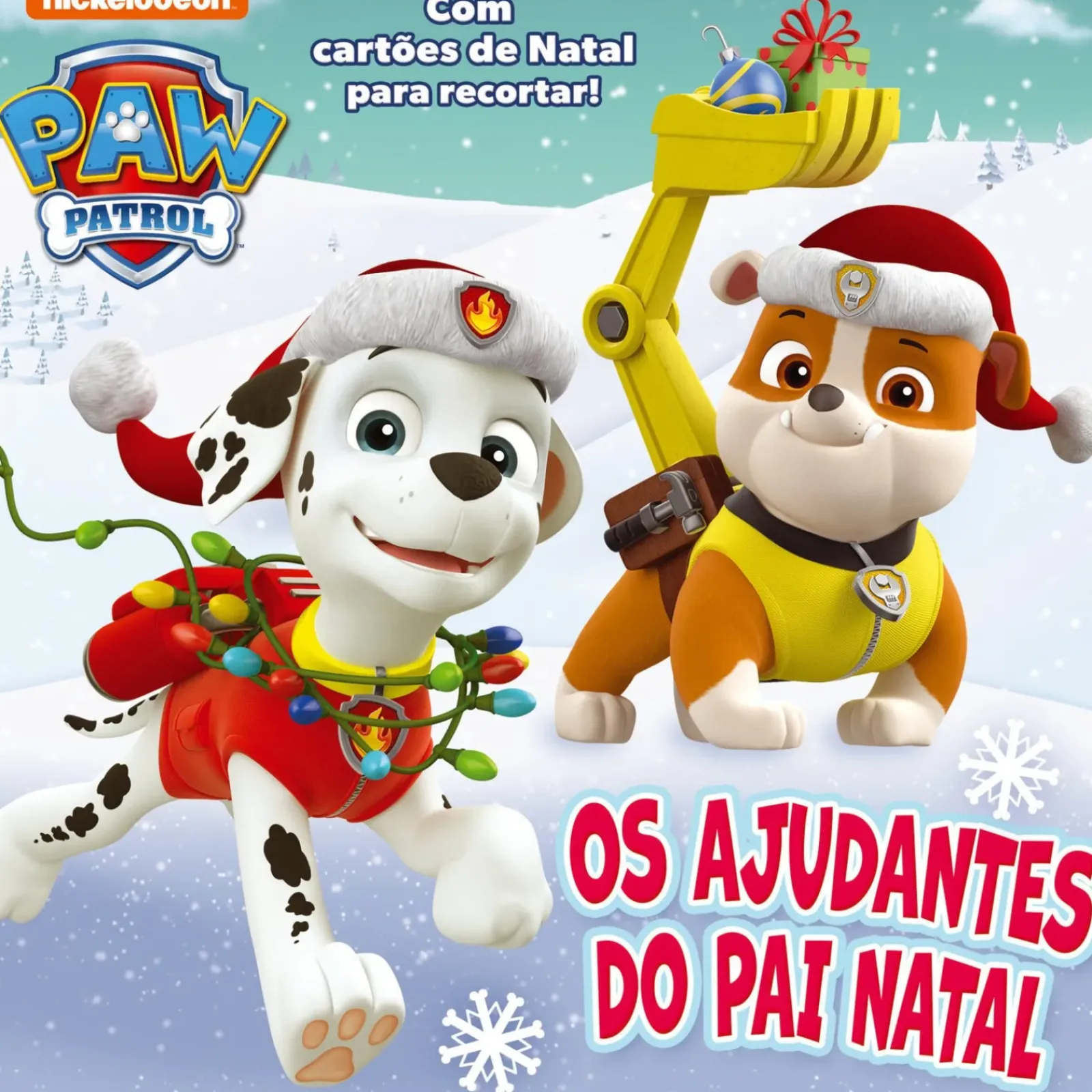 Clearance Nuvem De Letras Patrulha Pata - os Ajudantes do Pai Natal