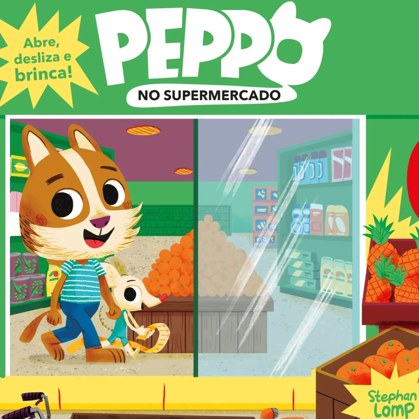 Minutos De Leitura Coleções Infantis > Peppo no Supermercado de Stephan Lomp