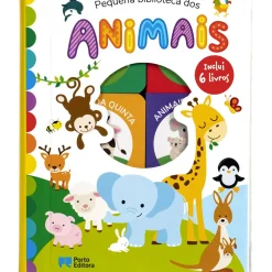 Porto Editora Pequena Biblioteca dos Animais - Inclui 6 Livros