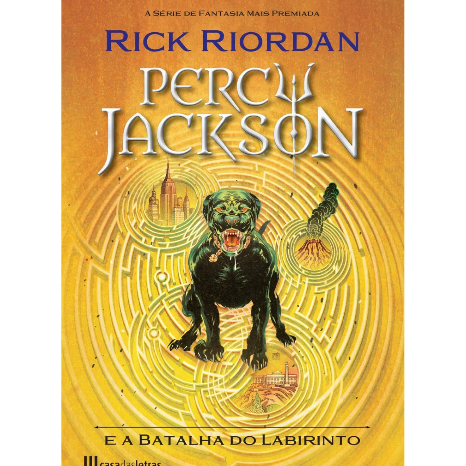 Casa Das Letras Coleções Juvenis > Percy Jackson e a Batalha do Labirinto de Rick Riordan