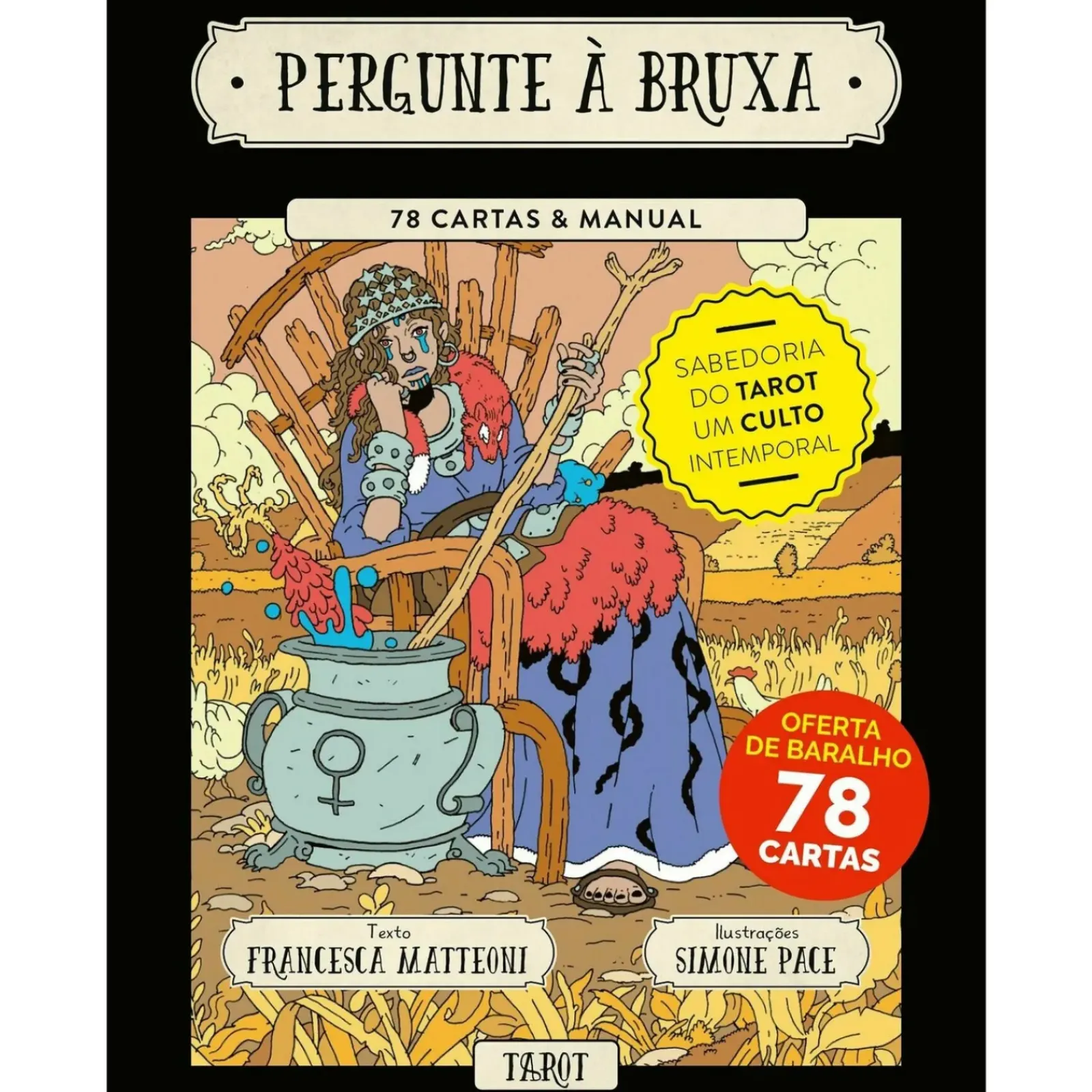 Online Planeta Pergunte à Bruxa - 78 Cartas e Manual de Francesca Matteoni
