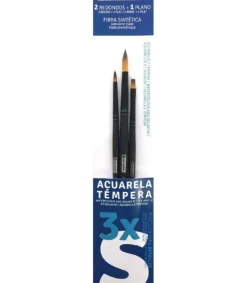 Talens Pincéis > Pincéis S Aguarela/Témpera 3 unidades