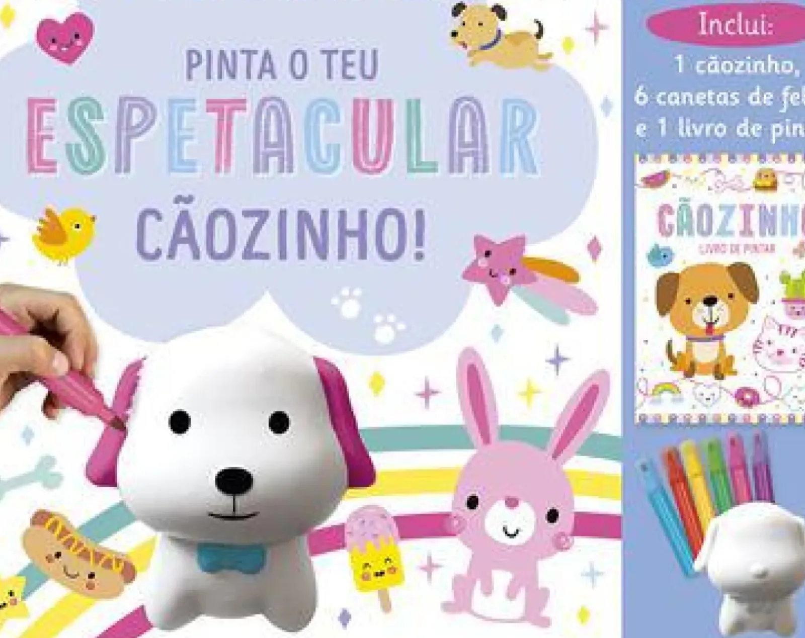 Porto Editora Atividades > Pinta o Teu Espetacular Cãozinho!